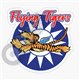 Flying Tigers WW2 Hells Angels Self adhesive Decal
