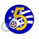 5th Air Force squadron emblem Self adhesive Decal