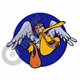 25th Troop Carrier emblem Self adhesive Decal