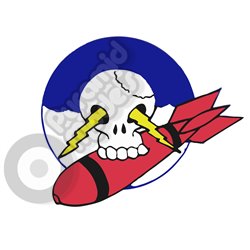 33rd Photo Reconnaissance squadron emblem Self adhesive Decal