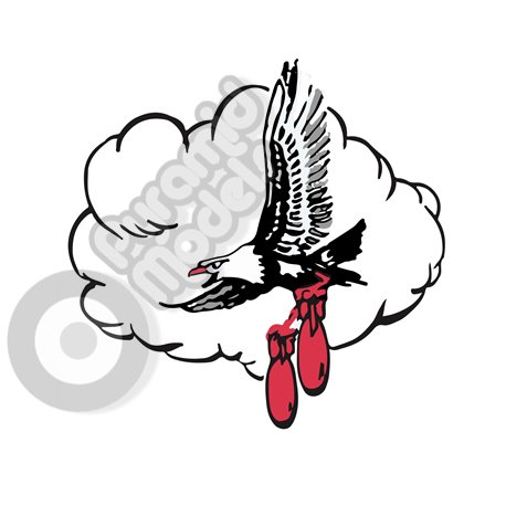 70th Bombardment squadron emblem Self adhesive Decal