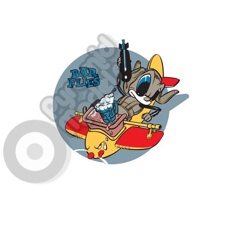 73rd Fighter Squadron emblem Self adhesive Decal