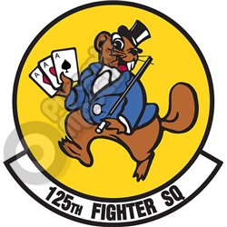 125th fighter squadron emblem Self adhesive Decal
