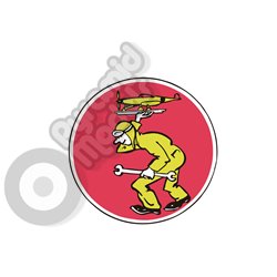 330th Service Squadron emblem Self adhesive Decal