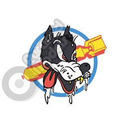 377th Bombardment Squadron emblem Self adhesive Decal