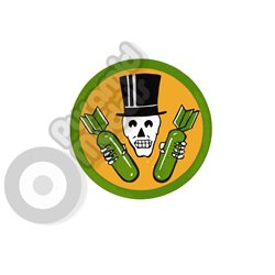 399th Bombardment Squadron emblem Self adhesive Decal