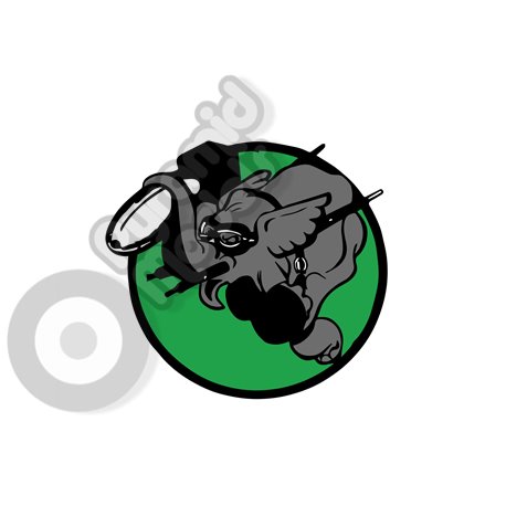 404th Bombardment Squadron emblem Self adhesive Decal