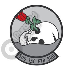 509th Fighter Squadron emblem Self adhesive Decal