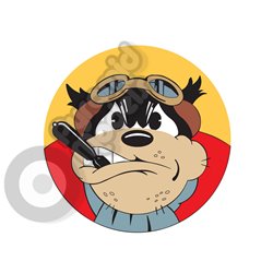 603rd Bombardier emblem Self adhesive Decal