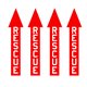 Rescue Arrows Red / White
