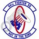 A94th Fighter Squadron -Hat in the ring -  emblem Self adhesive Decal