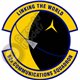 92d Communications Squadron  emblem Self adhesive Decal