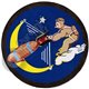Bomb Archery  emblem Self adhesive Decal