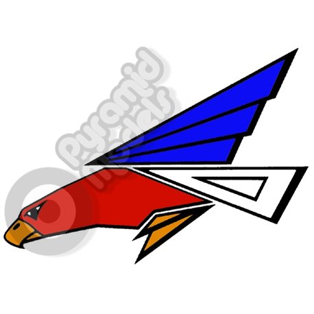 Japanese Emblem 2 Nose Art Self Adhesive Decal