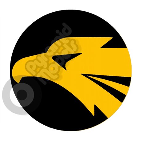 Japanese Emblem 6 Nose Art Self Adhesive Decal