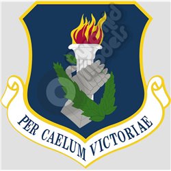 Per Caelum Victoriae Emblem Self Adhesive Decal