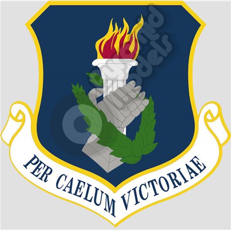 Per Caelum Victoriae Emblem Self Adhesive Decal