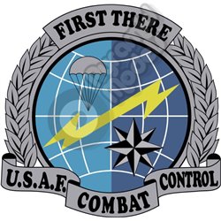 U.S.A.F Combat control Emblem Self adhesive Decal