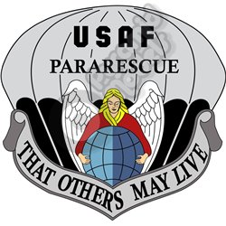 Pararescue Shield Emblem Self adhesive Decal