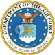 Department of the Air Force Emblem Self adhesive Decal
