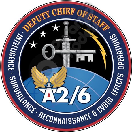 Deputy Chief oif Staff Emblem Self adhesive Decal