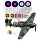 Hawker Hurricane Decal sets "Pegs"