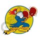 334th Fighter Eagle Squadron Self adhesive Decal