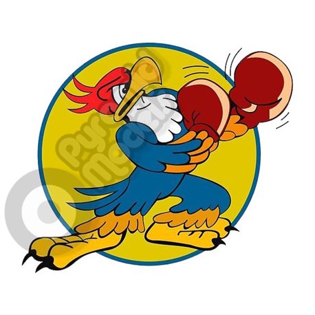 334th Fighter Eagle Squadron Self adhesive Decal