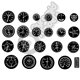 HIGH DEFINITION - Black and white dials