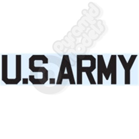 US ARMY waterslide sheet