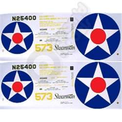 Stearman PT-17 Waterslide Decal set