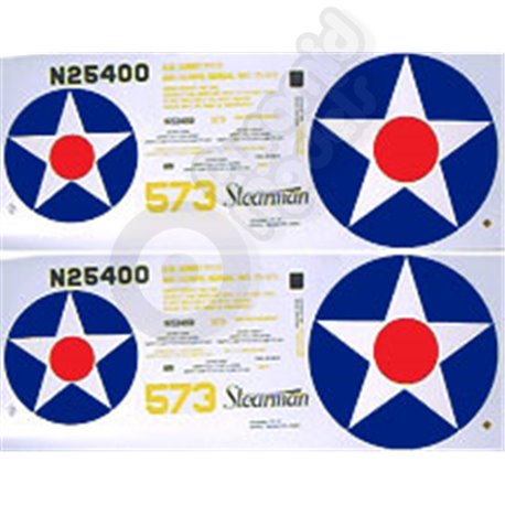 Stearman PT-17 Waterslide Decal set