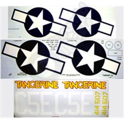 Waterslide mustang Decal set