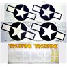 Waterslide mustang Decal set