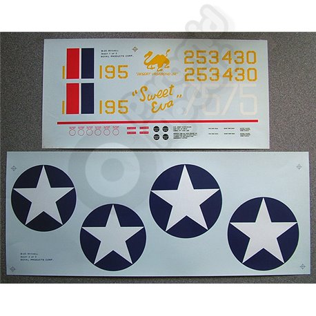 Royal Products Corp - B-25 Mitchell Waterslide Decal Set