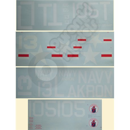 Royal Products Corp - F 8F Bearcat Waterslide Decal Set