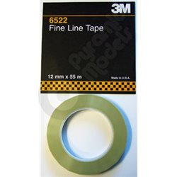 3M FineLine Masking Tape 12mm x 55m Roll