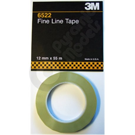3M FineLine Masking Tape 12mm x 55m Roll