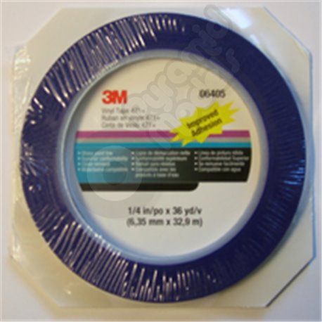 3M FineLine Masking Tape 1/4 inch x 36 yards Roll