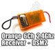OrangeRX 6Ch 2.4Ghz Receiver - DSM2