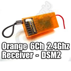 OrangeRX 6Ch 2.4Ghz Receiver - DSM2