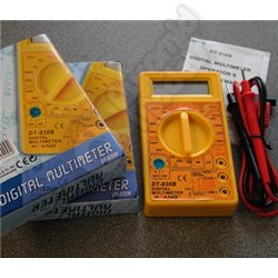 Digital Multimeter Tester With Test Leads