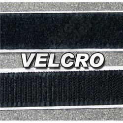Rolls of Self Adhesive VELCRO Strip - 20mm - BLACK