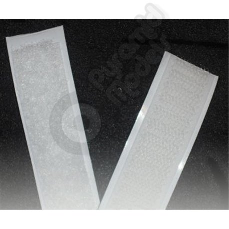 Rolls of Self Adhesive VELCRO Strip - 20mm - WHITE
