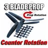 GWS HD9050R X3 Blade Prop - Counter Rotate