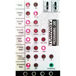 Turnigy Programming Card - for Turnigy, Hobbywing, Thunderpower, Brushless ESC BESC