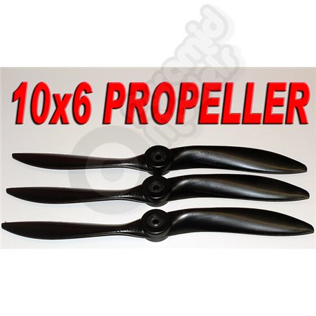APC Style Black 10x6 (254mm x 152.5 mm) propeller