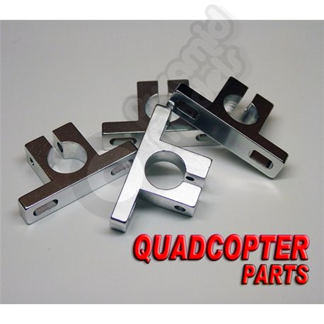 Aluminium CNC Metal Motor Mount Holder Base for RC Multicopter QuadCopter - 4-Pack