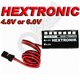 4.8v / 6v receiver on board battery meter futaba , jr, sanwa ,gws, spektrum heli