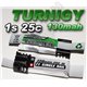 Turnigy nano-tech 130mah 1S 25C Lipo Pack ( Nine Eagles style - T1 Single Rail for 2010+ ) - Twin pack